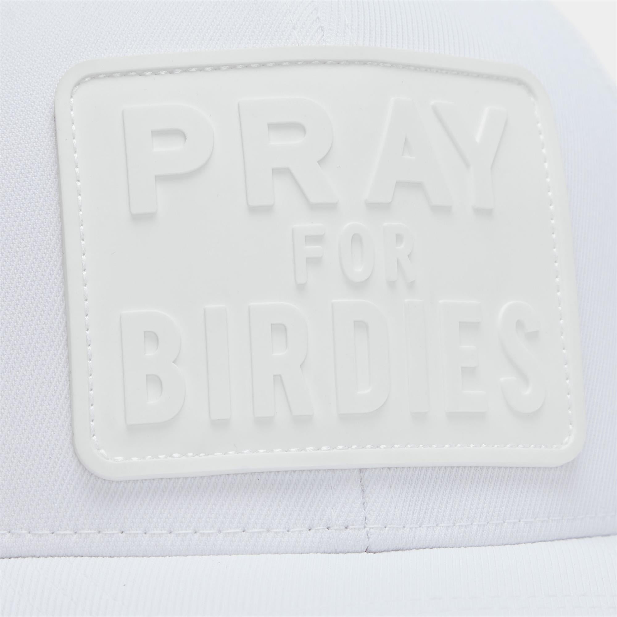 G/FORE Monochrome Pray for Birdies Snapback Snow